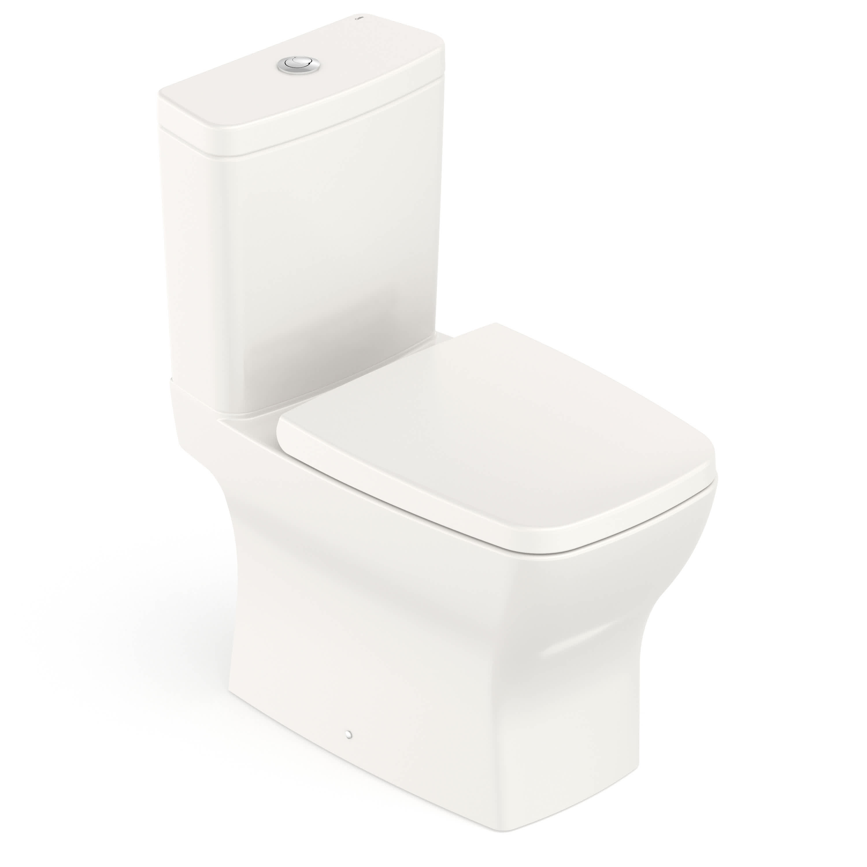 Kit de sanitario con asiento y elementos de instalación BEIGE BOSS 1897230651300 Celite