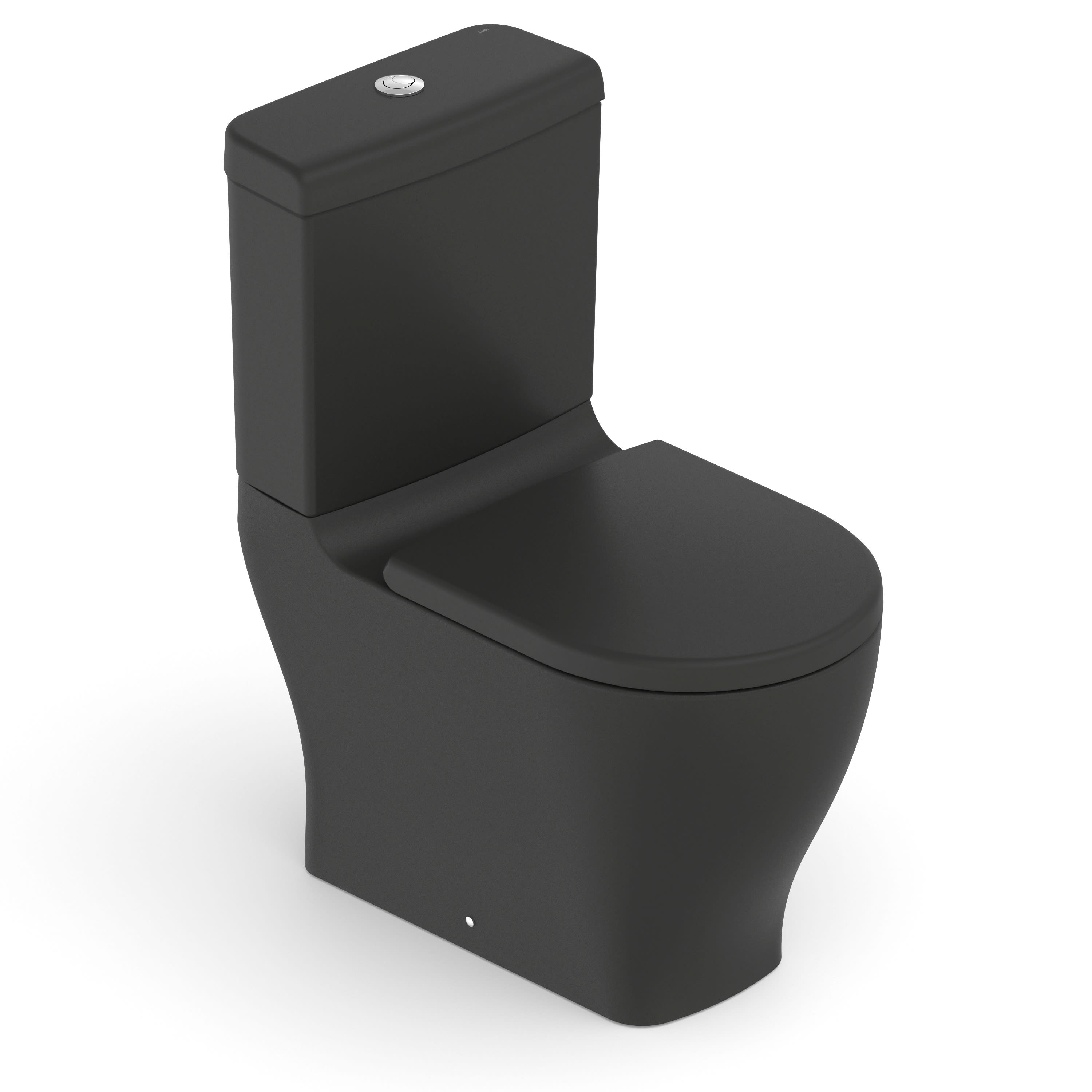 Kit de sanitario, asiento y elementos de instalación Negro mate CELITE SLIM 1327230080308 Celite