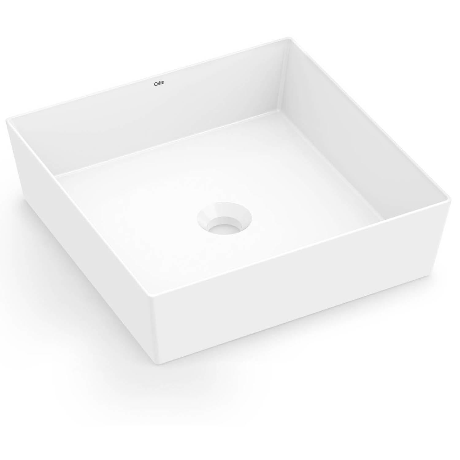 Lavabos de sobre cubierta Blanco Brillo DESIGN 1380610017300 Celite